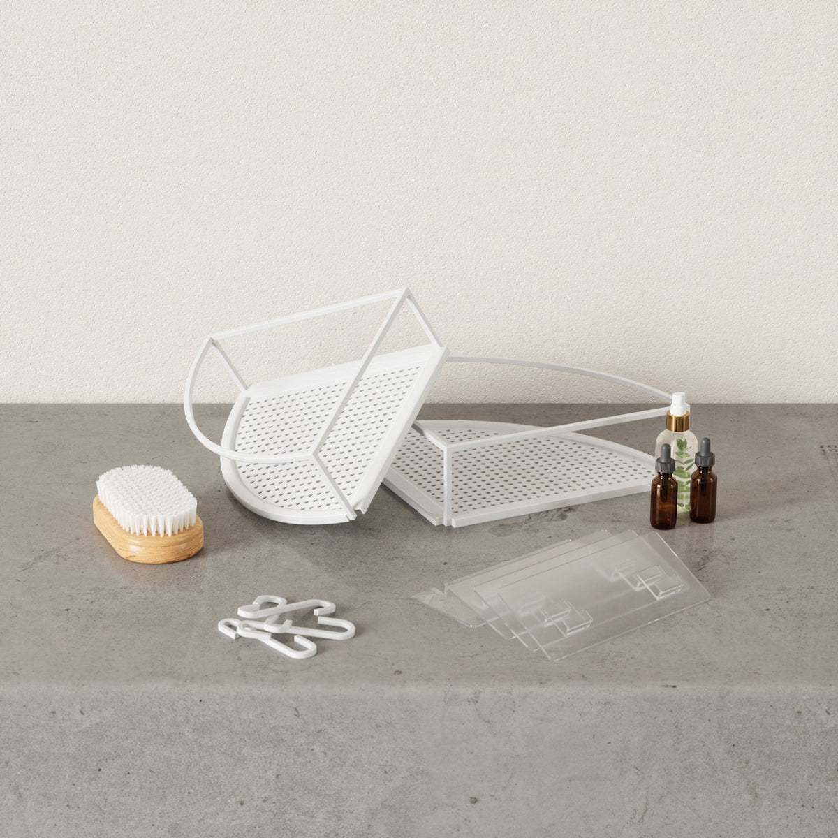 Cubiko Corner Bin, Set of 2