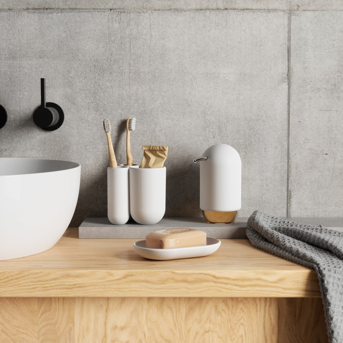 Touch Toothbrush Holder