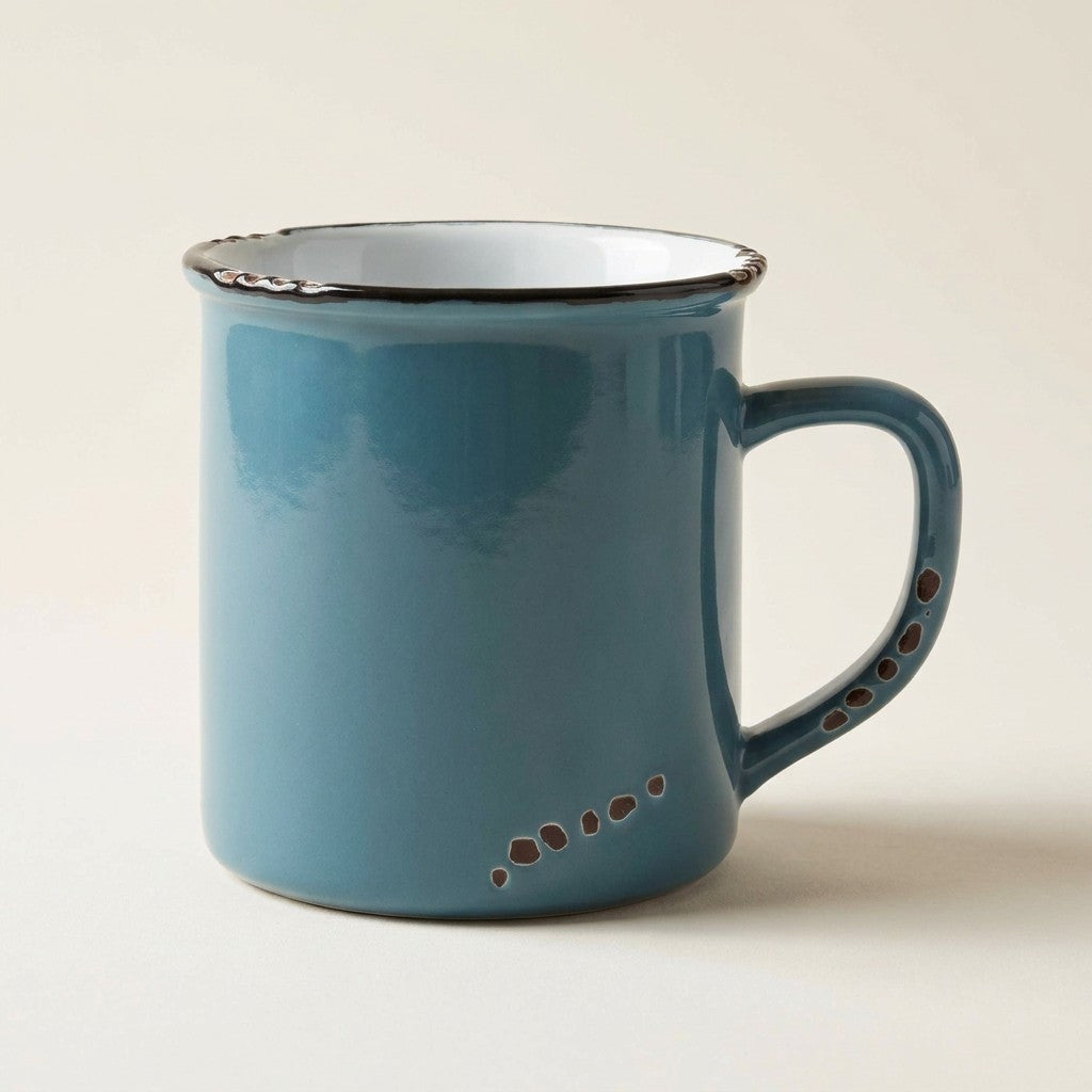 Enamel Look Mug