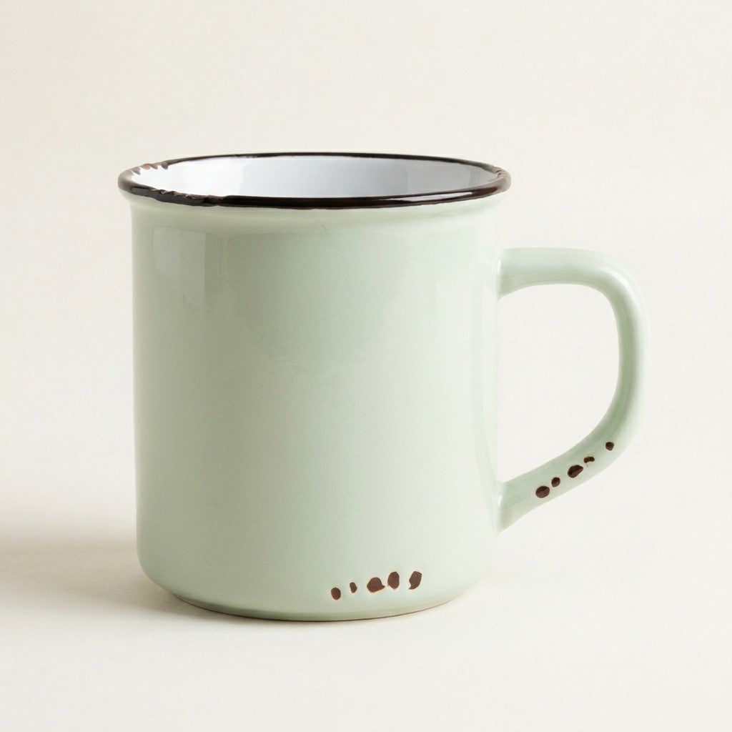 Enamel Look Mug