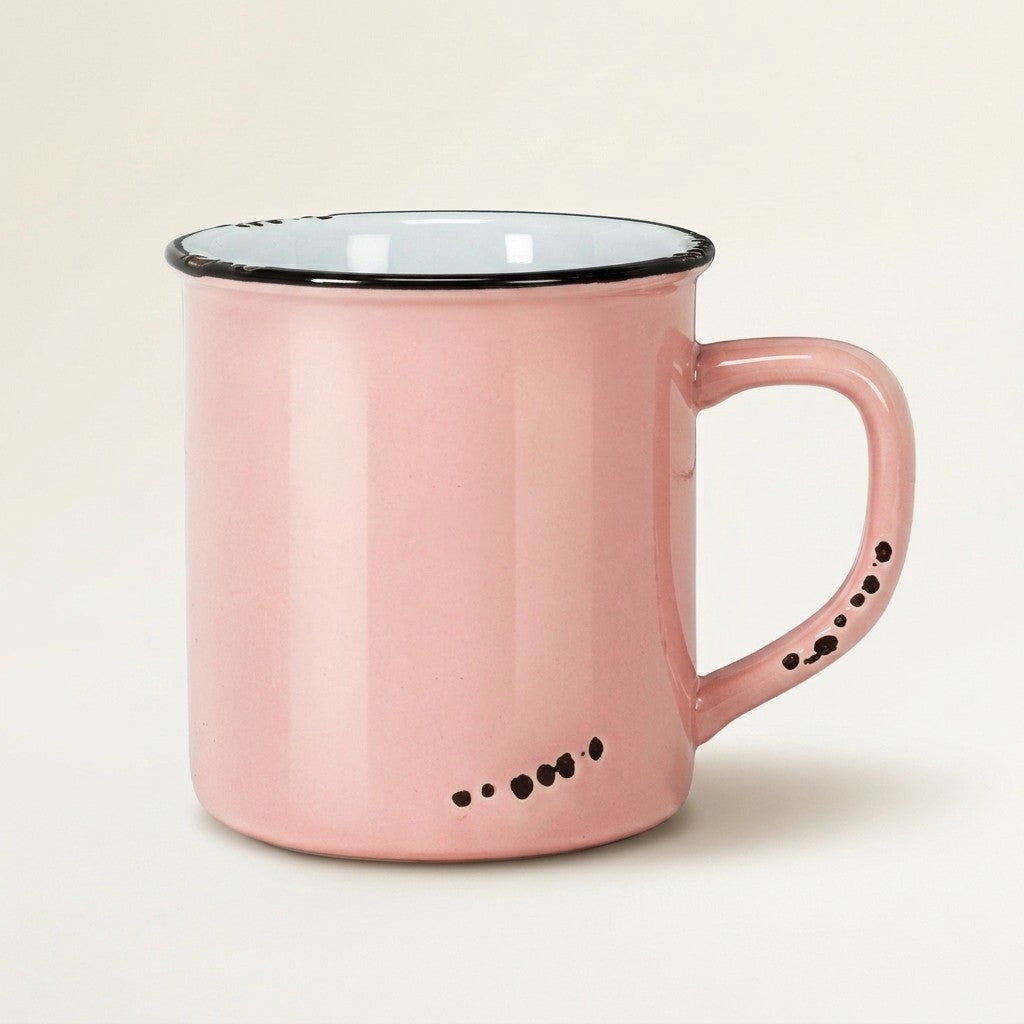 Enamel Look Mug
