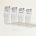 Cheese Markers with Mouse, Set of 4