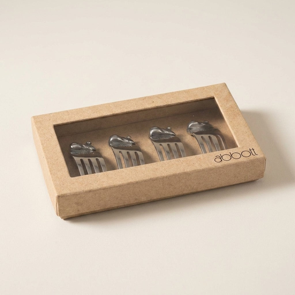 Cheese Markers with Mouse, Set of 4