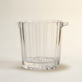 Lg Wide Optic Ice Bucket 6 5 H - Clear