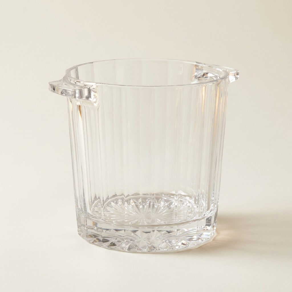 Lg Wide Optic Ice Bucket 6 5 H - Clear