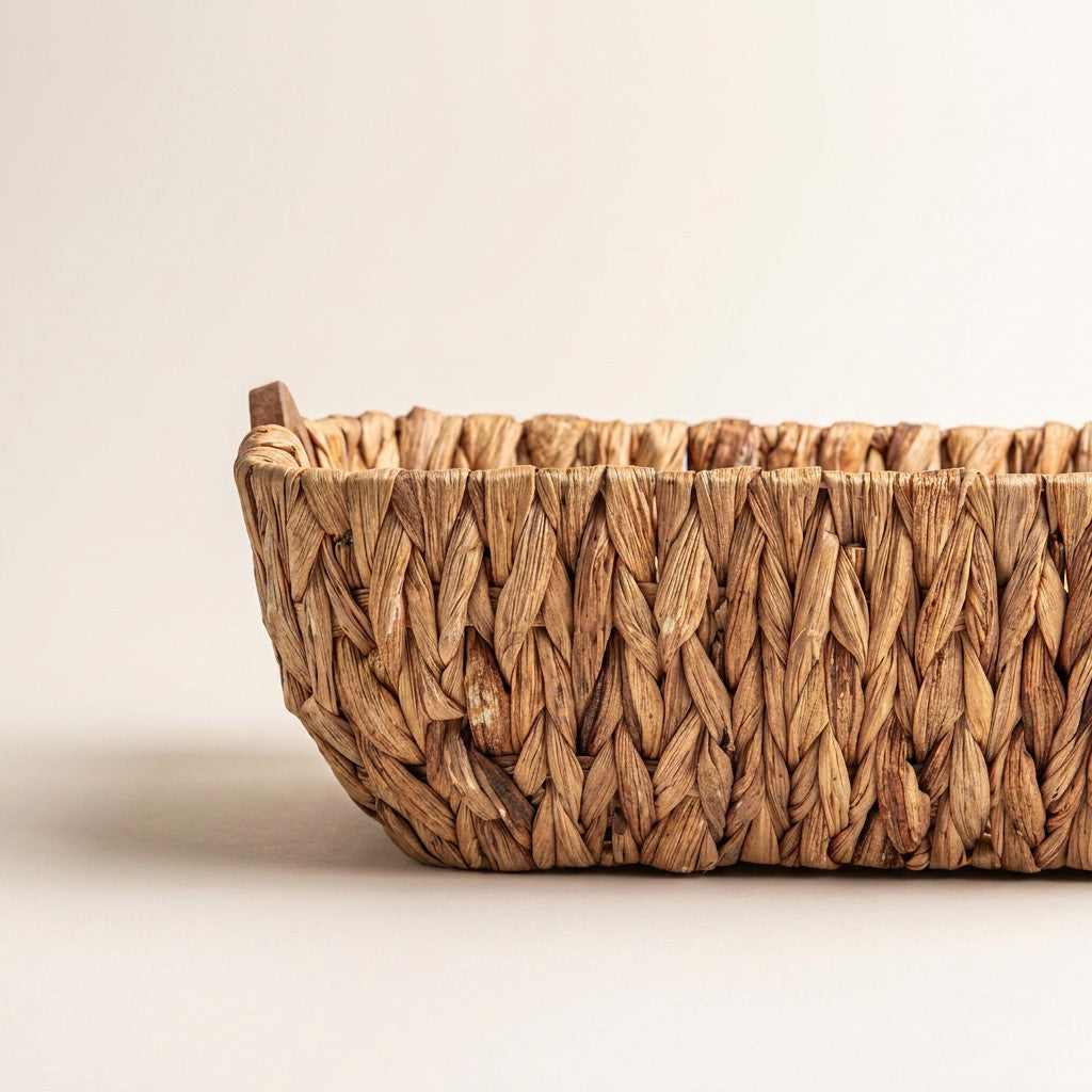 Rectangular Hyacinth Tray, Large