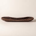 Wood Oval Bowl