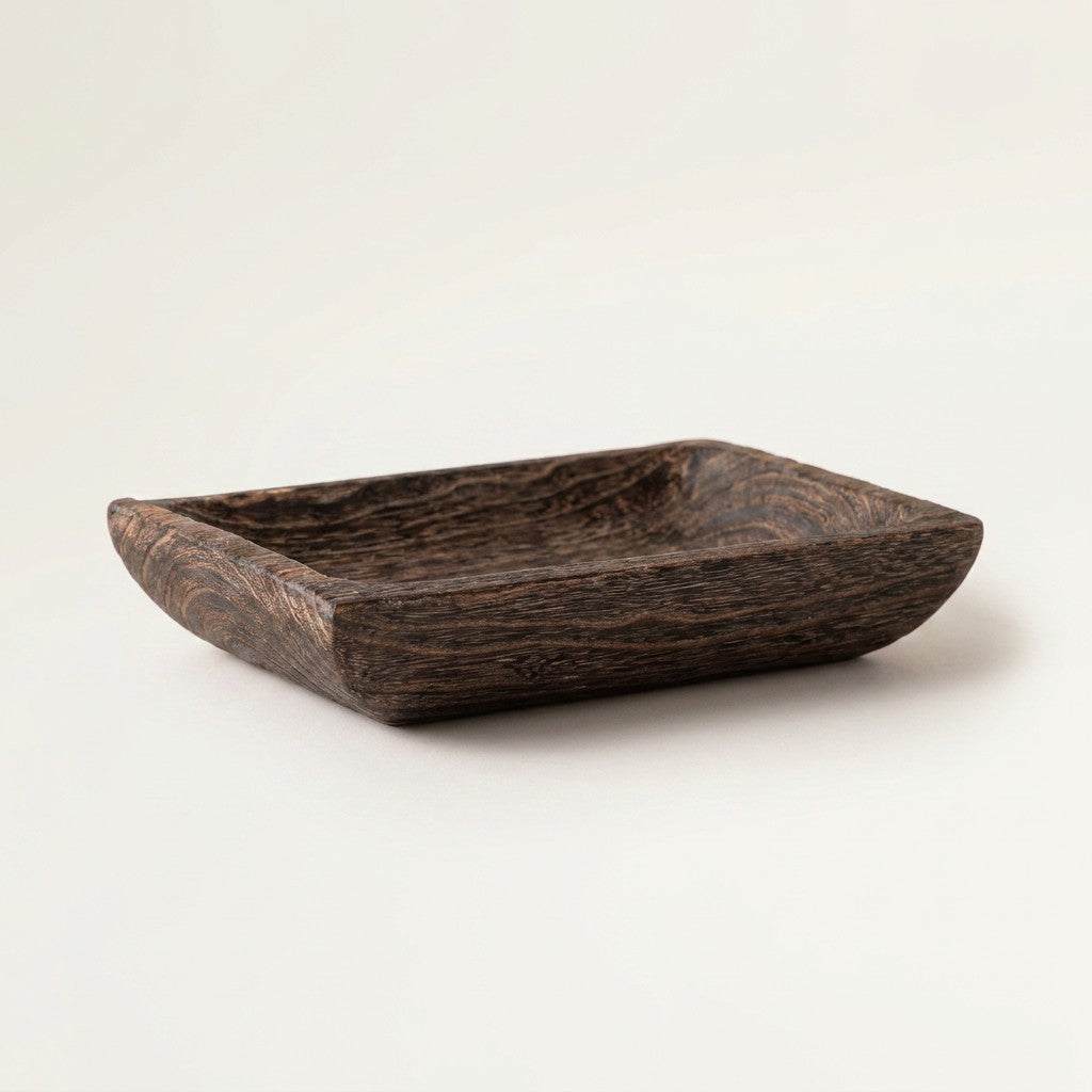 Square Wood Tray