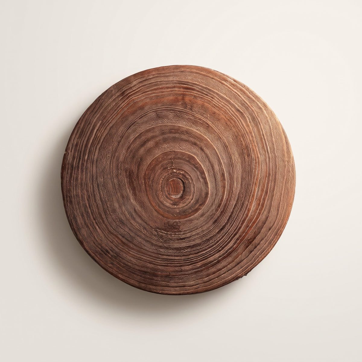 Présentoir rond en bois