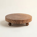 Wood Display, Round