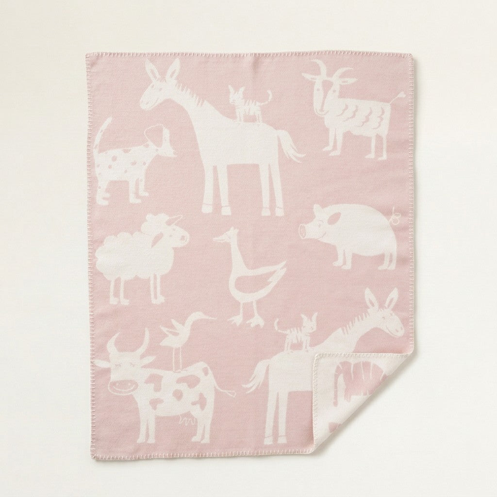 Farm Baby Blanket