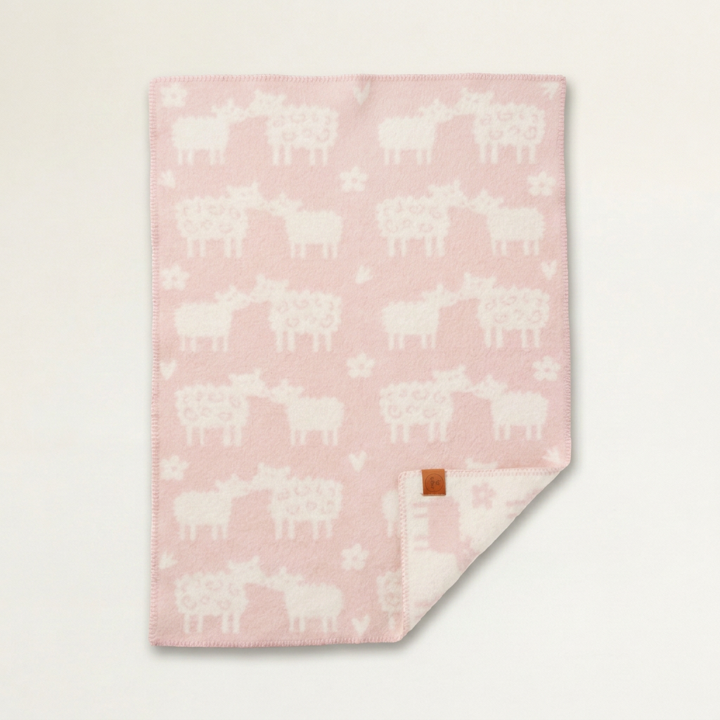 Baa Small Blanket