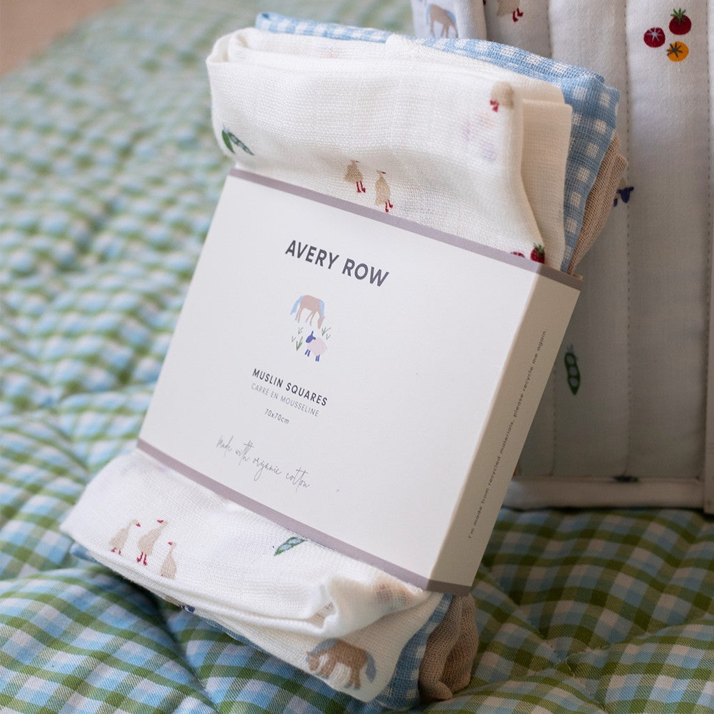 Muslin Squares, Set of 3