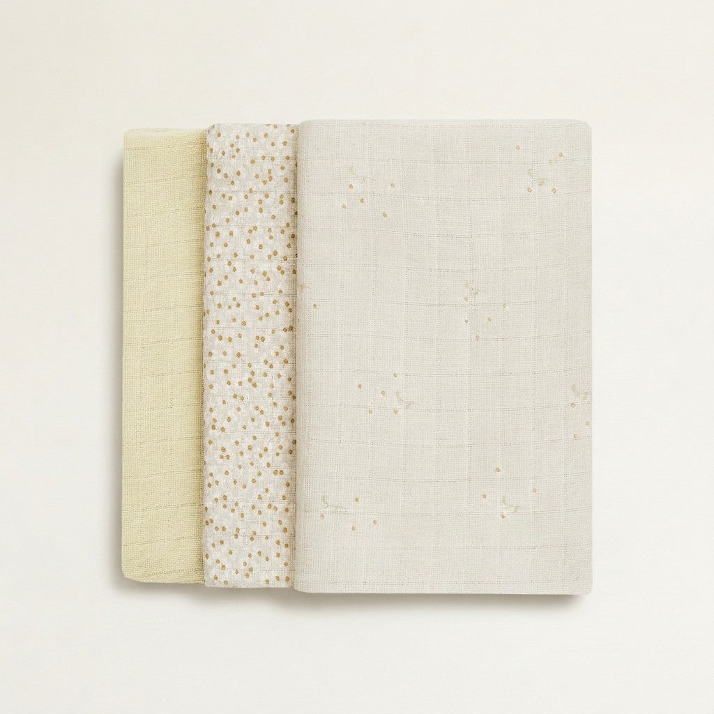 Muslin Squares, Set of 3