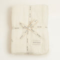 Embroidered Muslin Blanket
