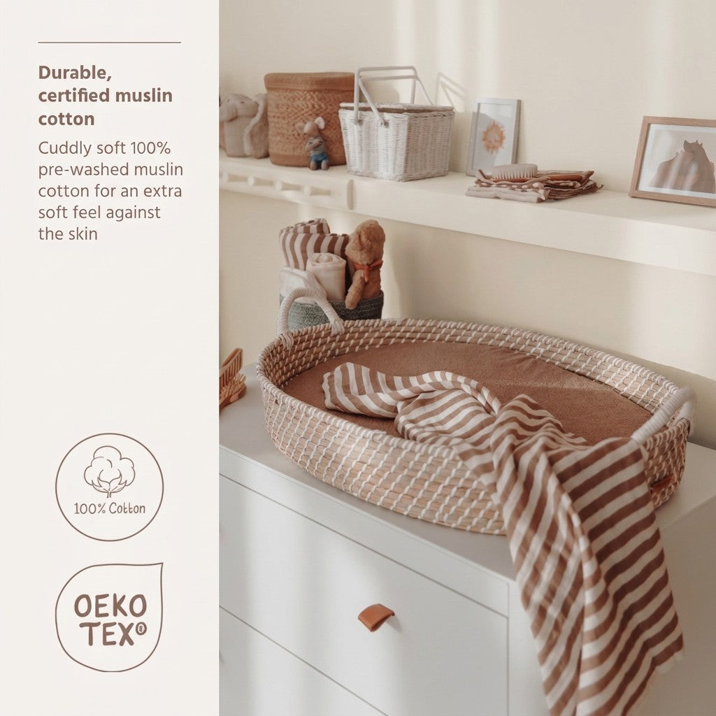 Pre-washed Muslin Swaddle 2-Pack