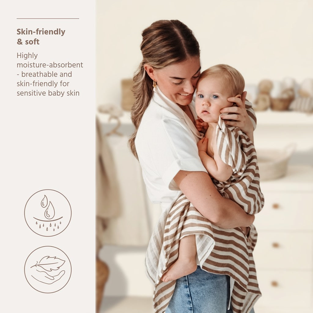 Pre-washed Muslin Swaddle 2-Pack