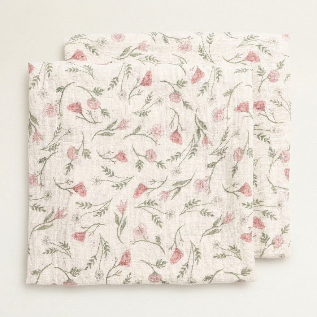 Pre-Washed Muslin Squares, 2-Pack
