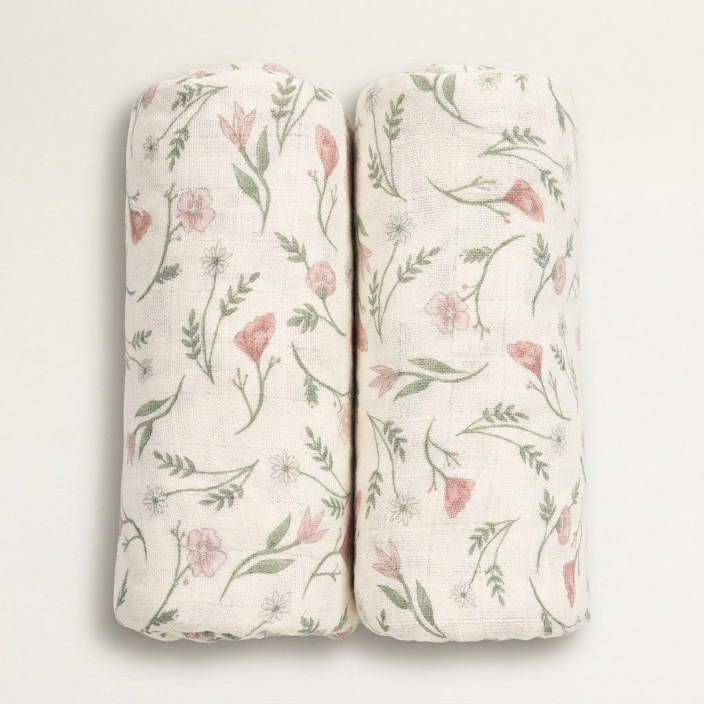 Pre-Washed Muslin Squares, 2-Pack