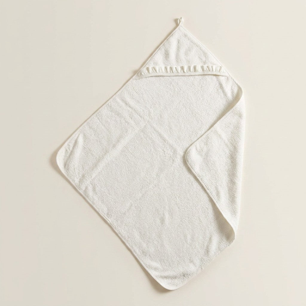 Ruffle Terry Bath Cape