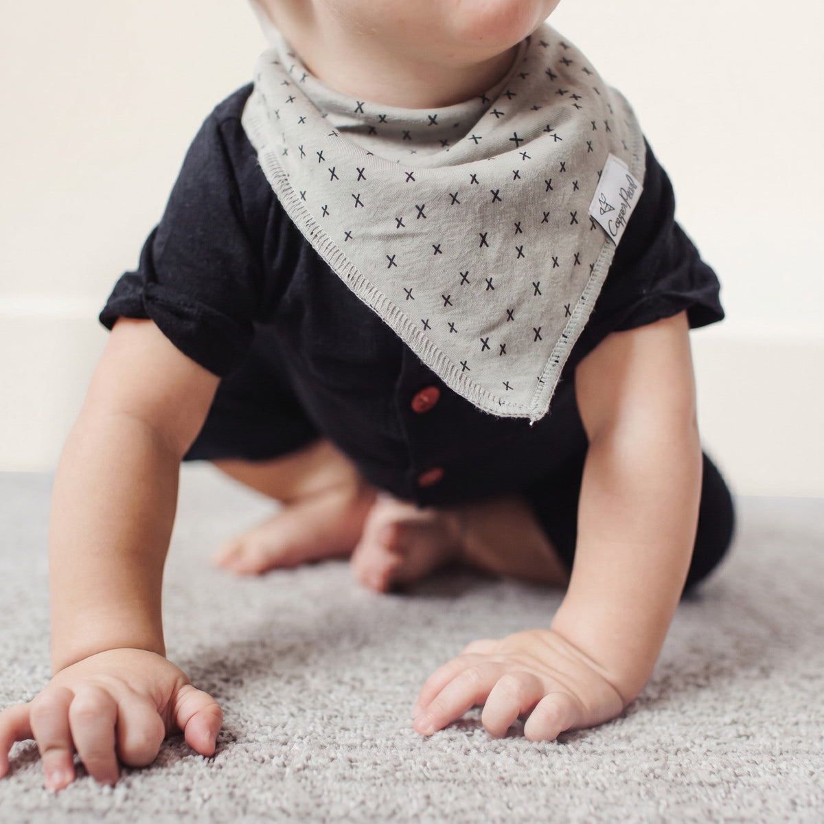 Baby Bandana Bibs, 4-Pack