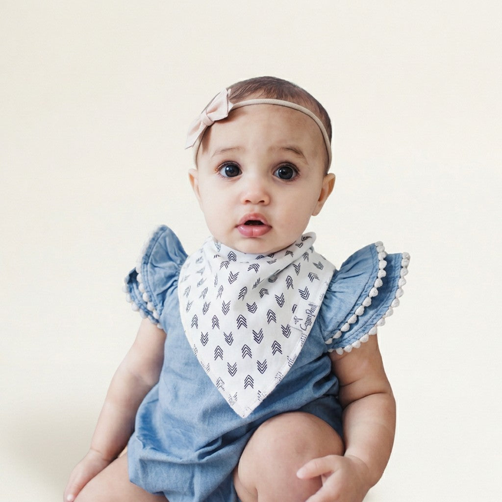 Baby Bandana Bibs, 4-Pack