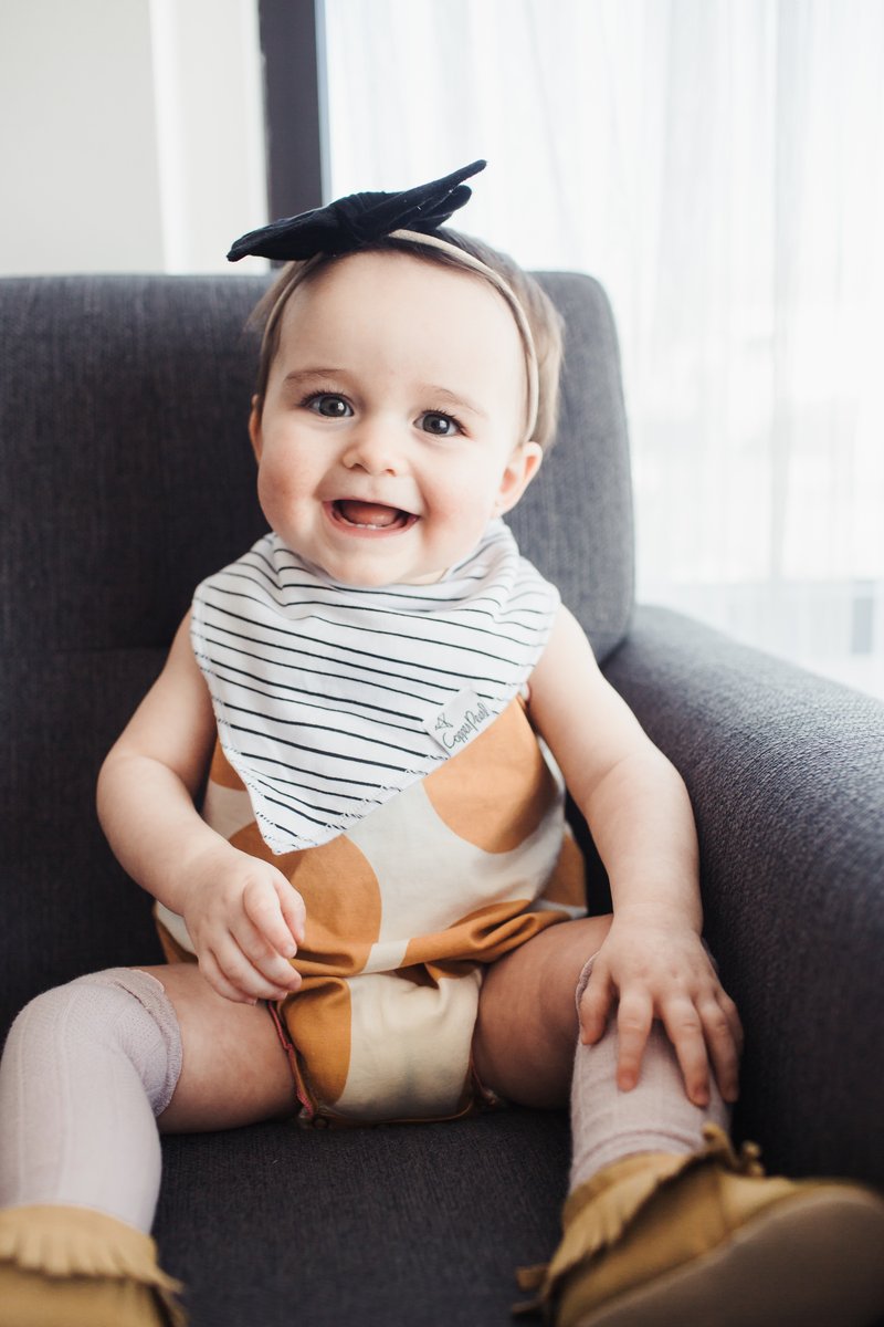 Baby Bandana Bibs, 4-Pack