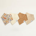 Baby Bandana Bibs, 4-Pack