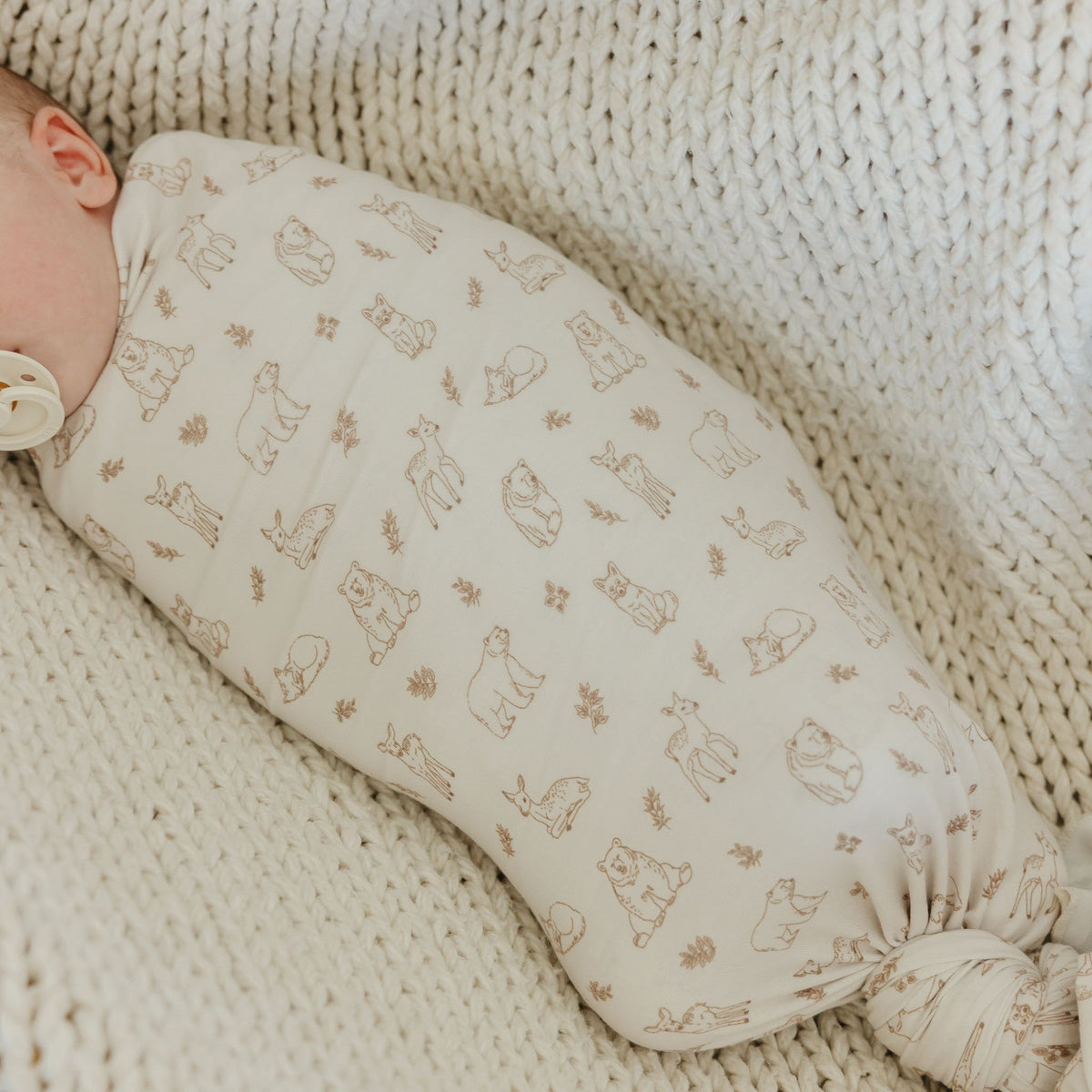 Knit Swaddle Blanket