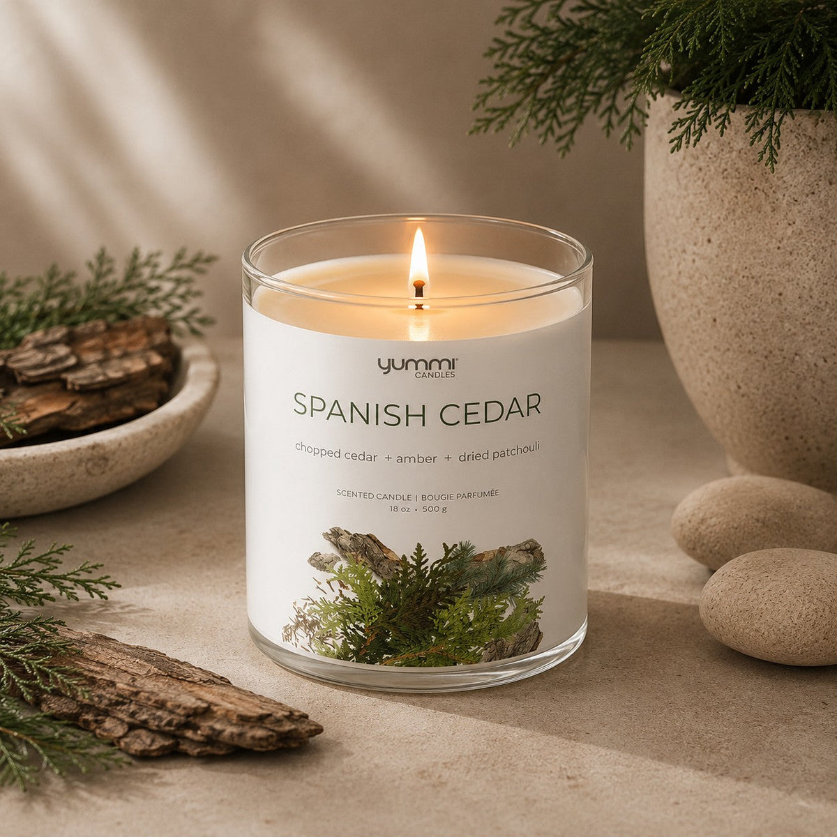 Spanish Cedar Jar Candle, 18oz