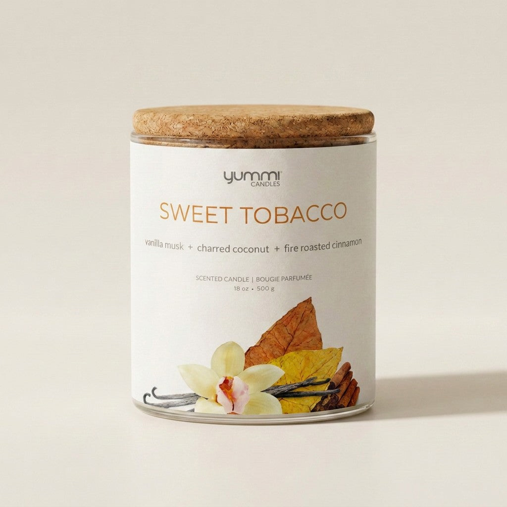 Sweet Tobacco Jar Candle, 18oz