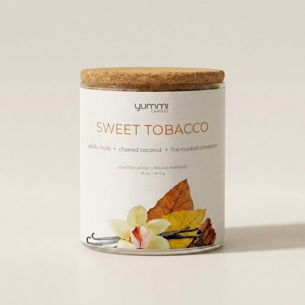 Sweet Tobacco Jar Candle, 18oz