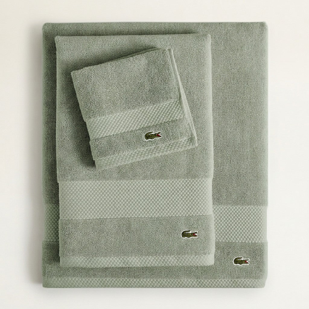Lacoste Heritage Bath Towel