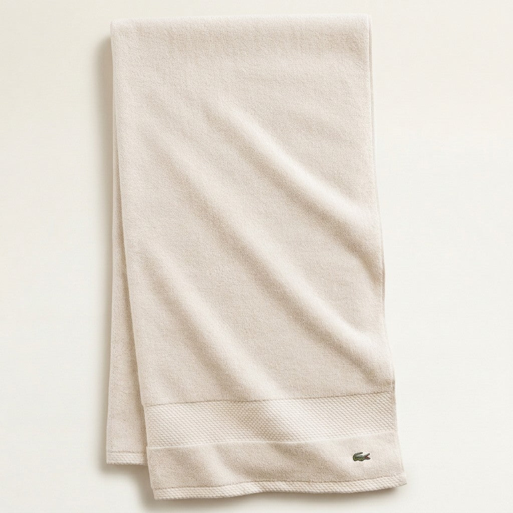 Lacoste Heritage Bath Towel