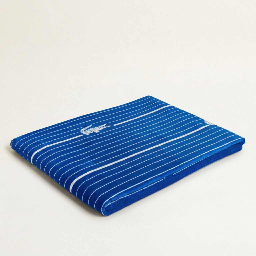 Lacoste Croc Shirting Beach Towel