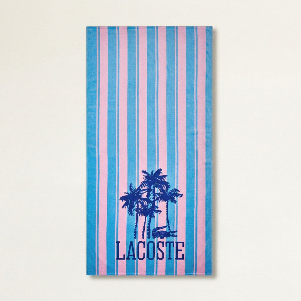 Lacoste Palm Tree Beach Towel