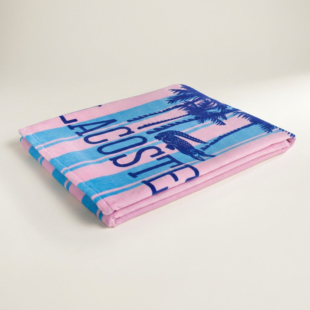 Lacoste Palm Tree Beach Towel