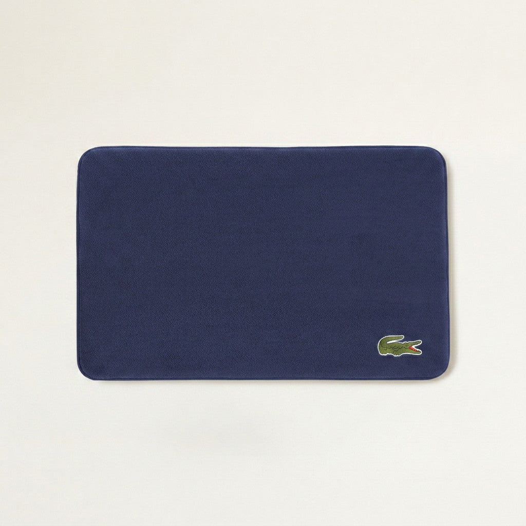 Lacoste Crocodile Memory Foam Bath Rug