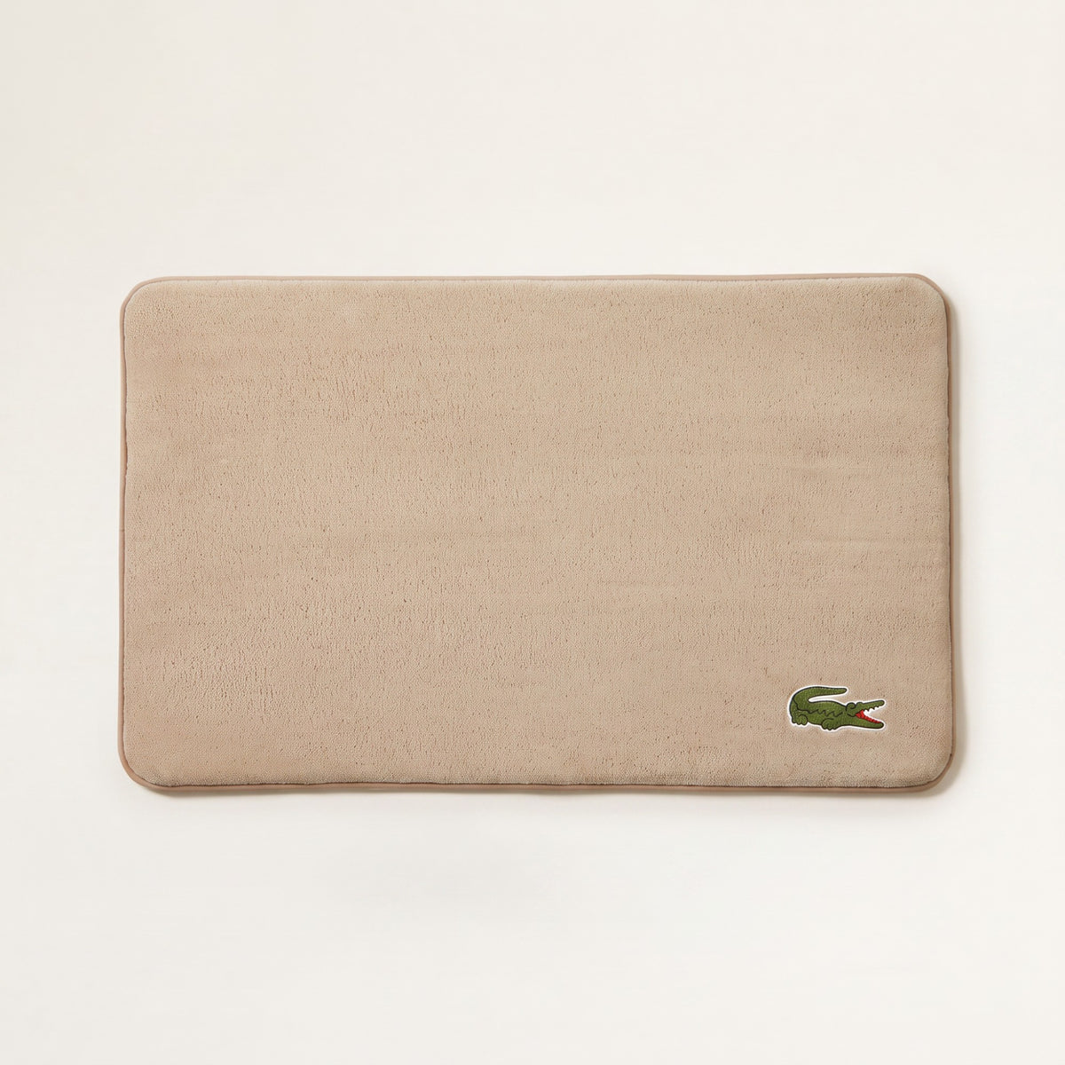 Lacoste Crocodile Memory Foam Bath Rug