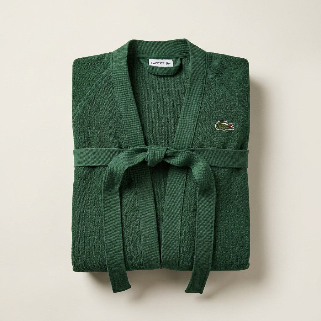 Lacoste Classic Pique Bath Robe