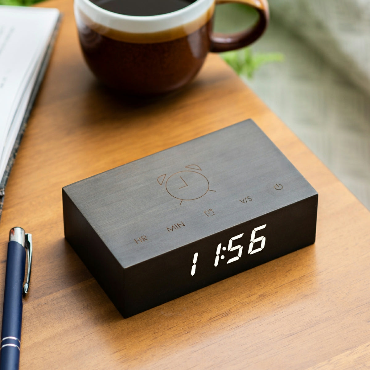 Flip Click Clock with White LED
