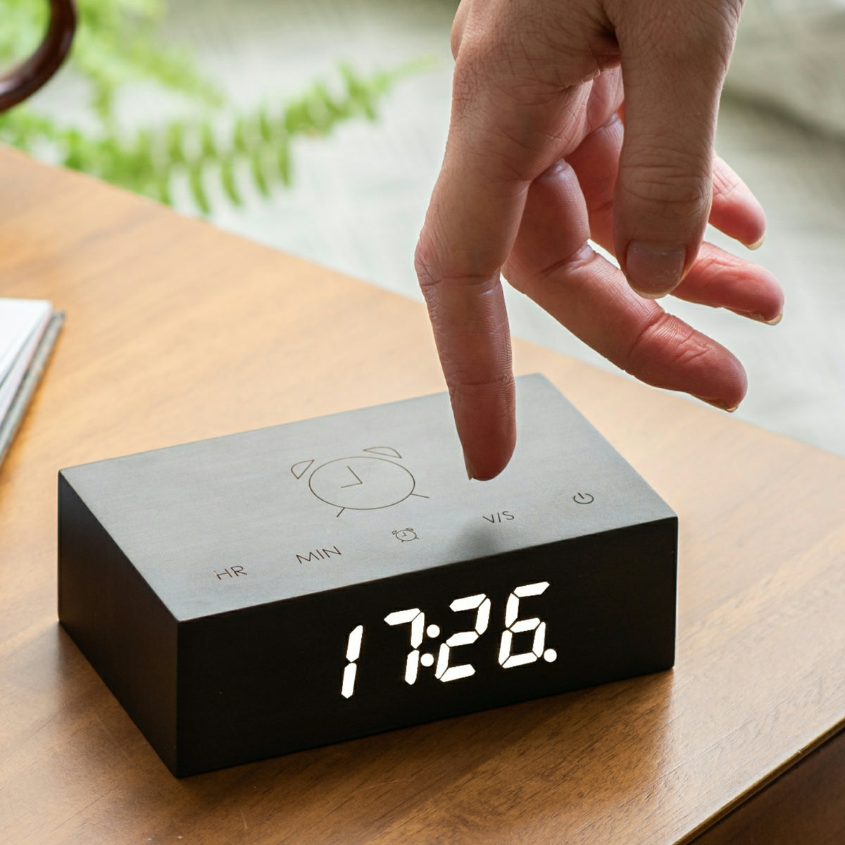 Flip Click Clock with White LED