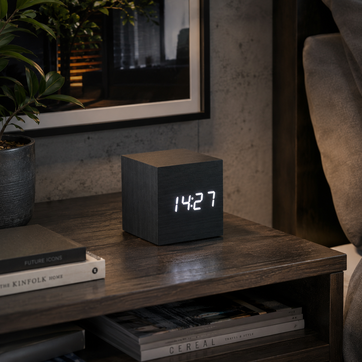 Cube Click Clock