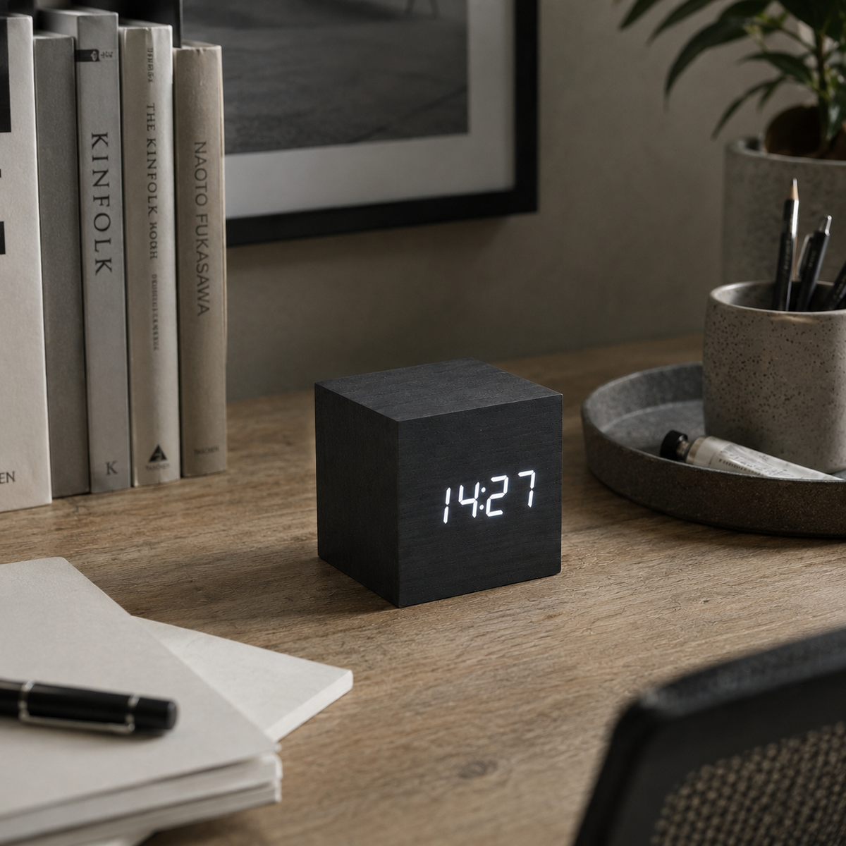 Cube Click Clock