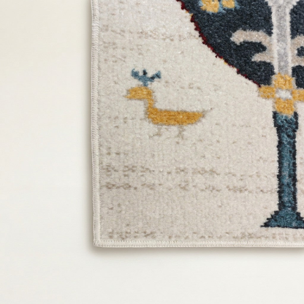 Aqua Pine Rug