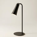 4Pc Slim Cone Led Lamp W Magnet - Black