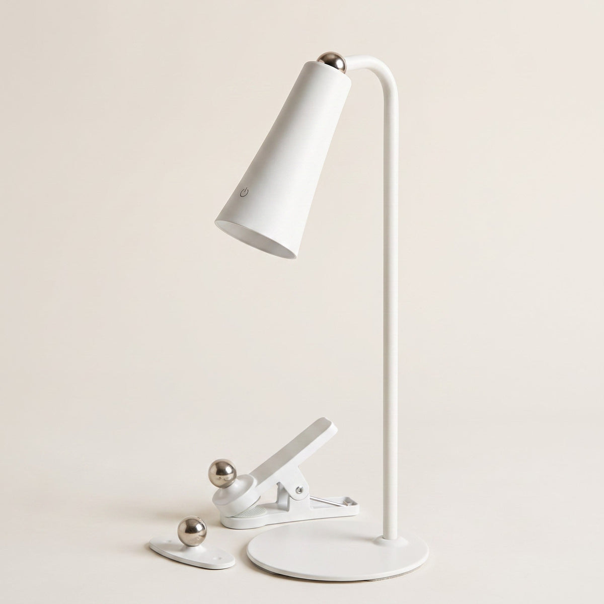 4 Piece Slim Cone LED Lamp with Magnet
