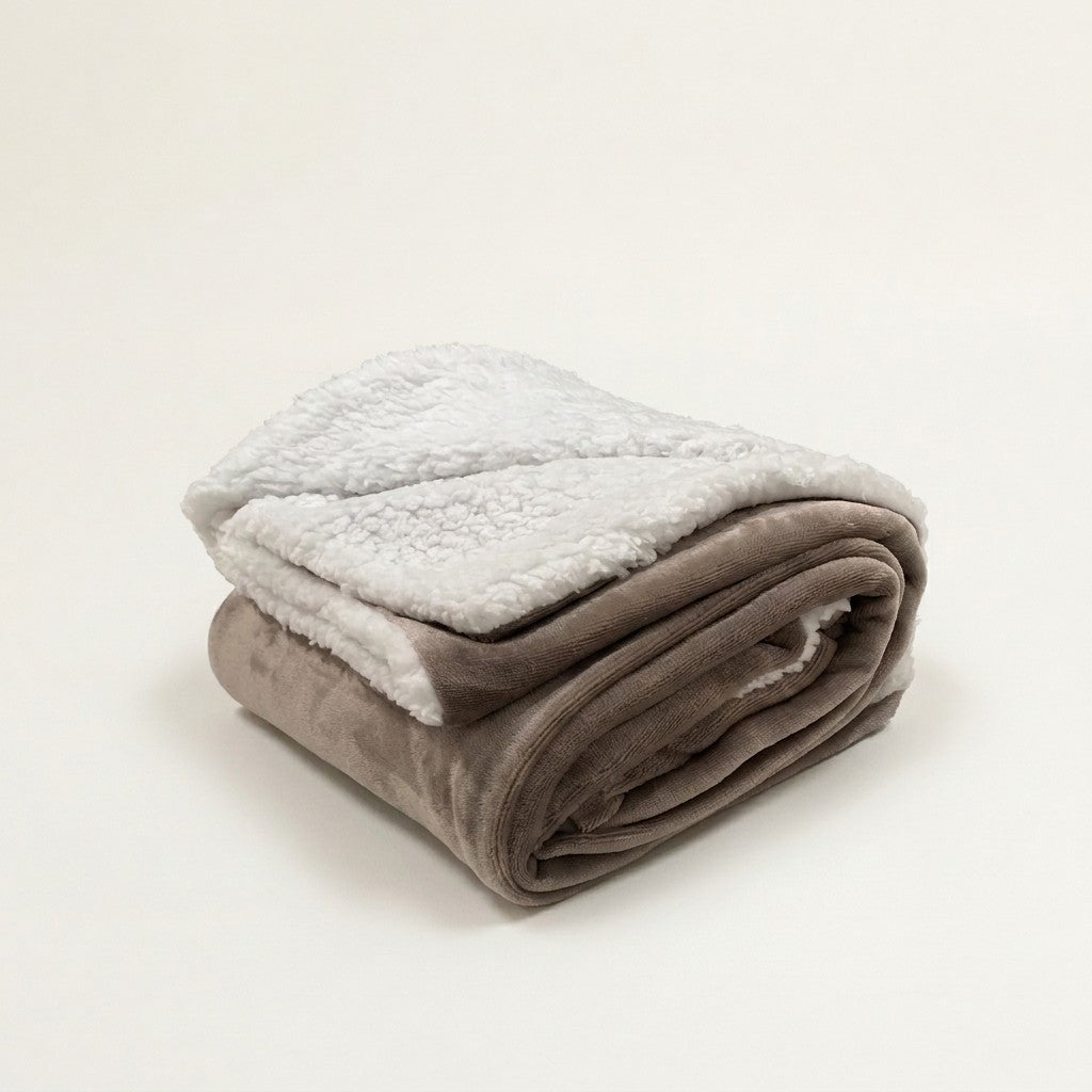Microplush Sherpa Reverse Throw