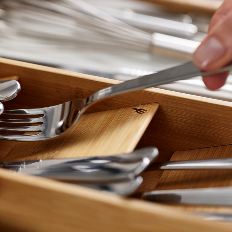 DS Bamboo Cutlery Organizer