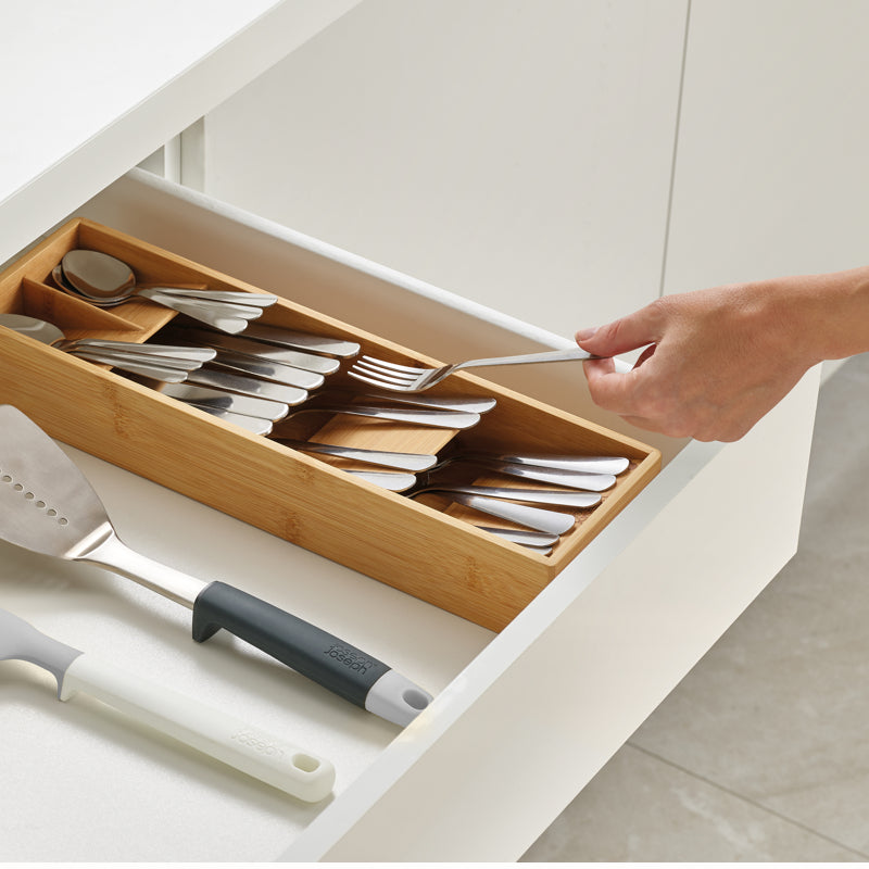DS Bamboo Cutlery Organizer